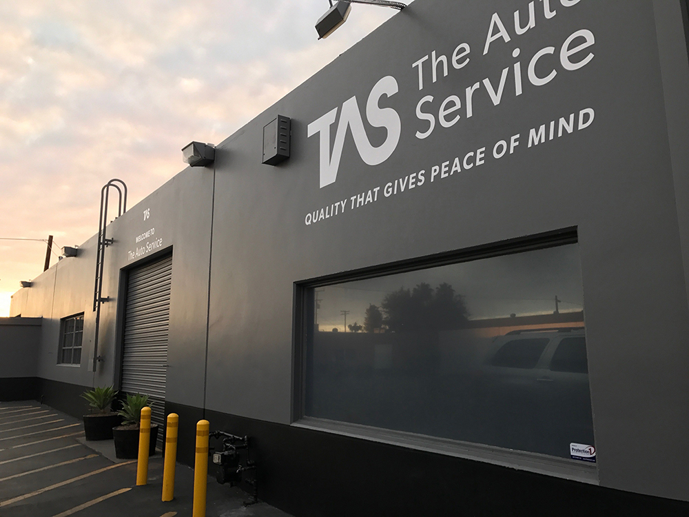 Outside Our Shop in Santa Ana, CA - The Auto Service
